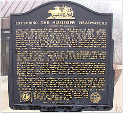 Exploring the Mississippi Headwaters Sign